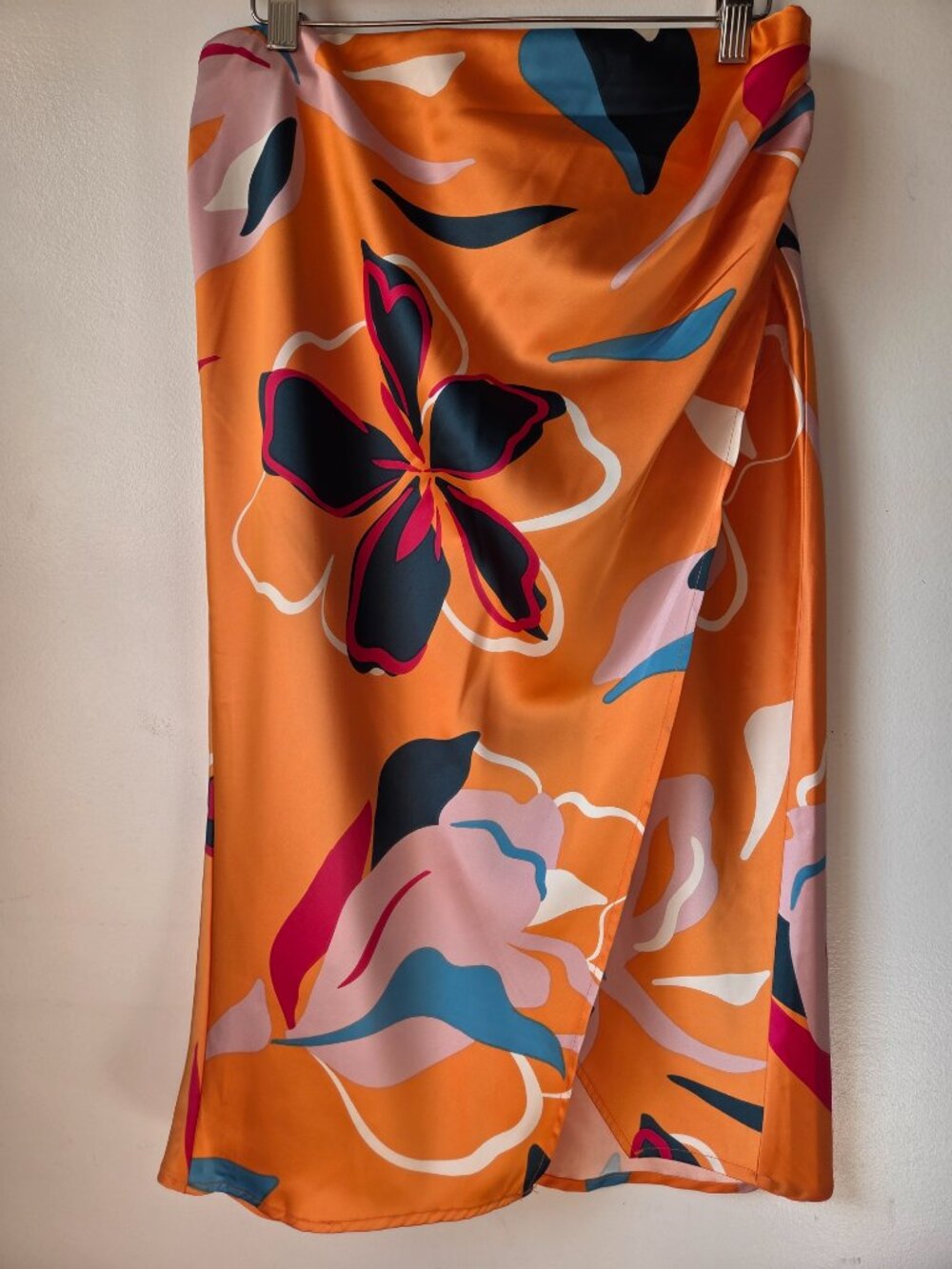 LIKE NEW SIGRID OLSEN 2 PC TOP /SKIRT FLORAL SUMMER OUTFIT SIZE SMALL